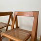 Mid Century Italian Aldo Jacober and Pierangela d’aniello Folding Chairs