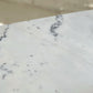 Octagonal Carrara Marble & Lucite Table