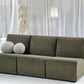 - Olive Three Piece Modular Sofa