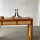 Rattan Console Table With Storage