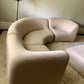 Featherston Numero VII Modular Sofa Reupholstered in Soft Wool
