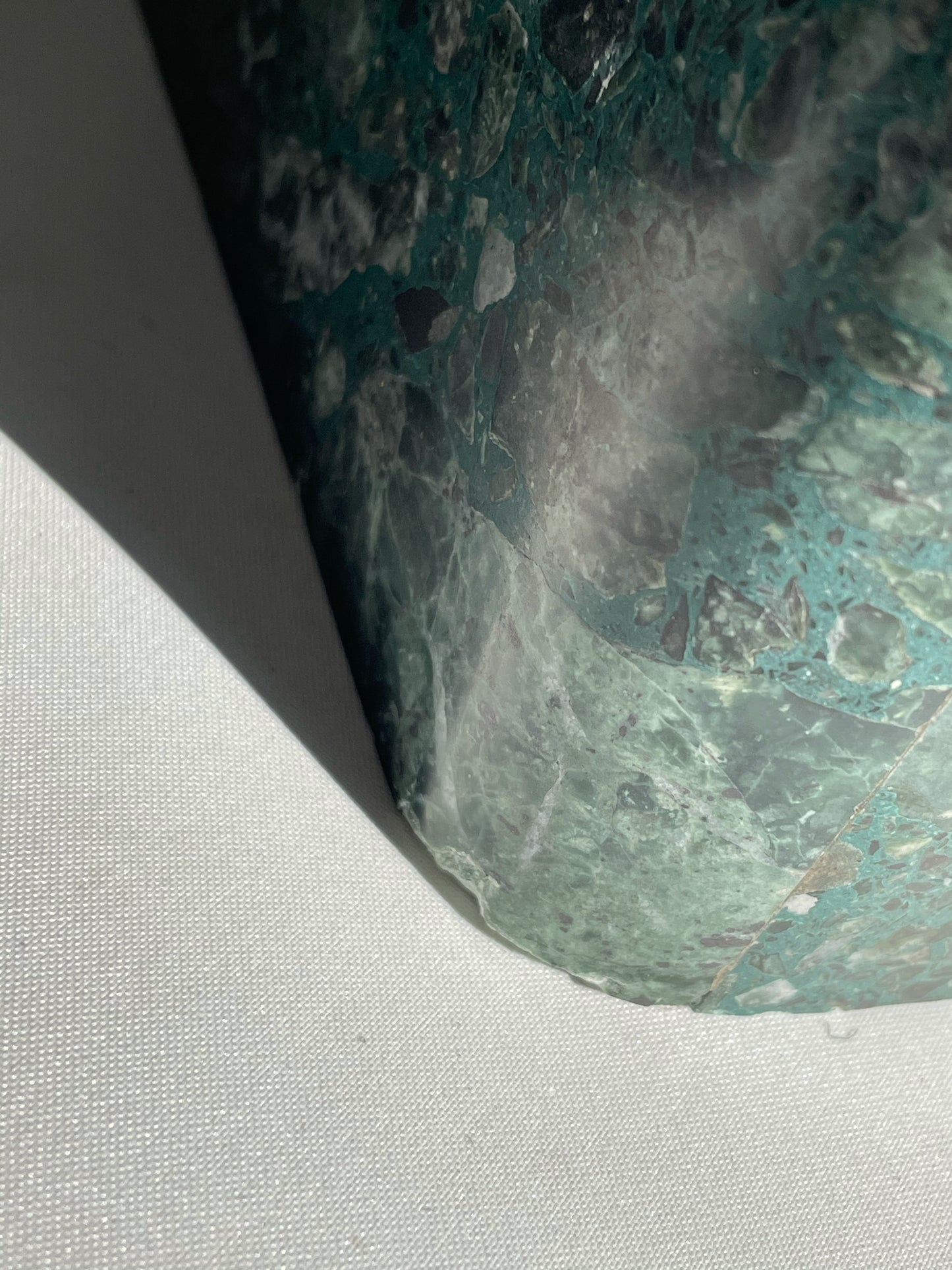 Green Marble Palladiana Coffee Table