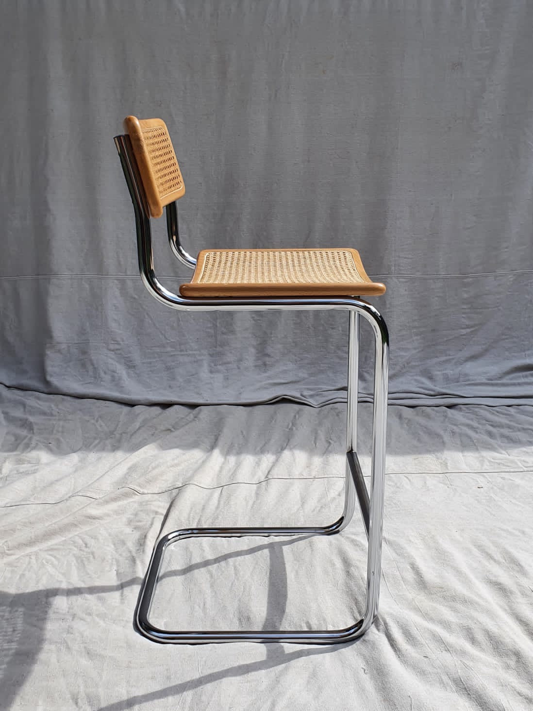 Set of Four Cesca Style Bar Stools