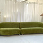 - Bespoke Olive Velvet Modular Sofa