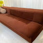 Vintage Fler Choc Velvet Modular Sofa / Bed