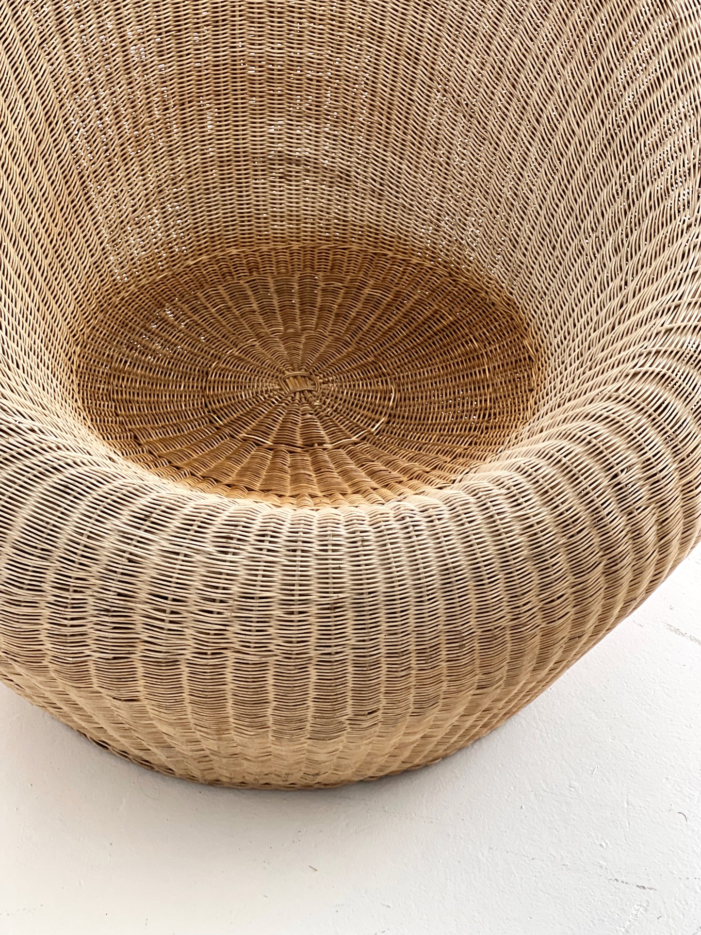Cane Tub Chair - Two Available