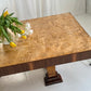 - Large Walnut Birds Eye Burl Table