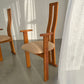 - Vintage Wavy High Back Chair