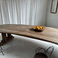 Custom Large Wooden Curved Table