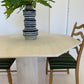 Vintage Honed Travertine Dining Table