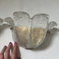 Vintage Murano Flower Sconce, Italy - Two Available