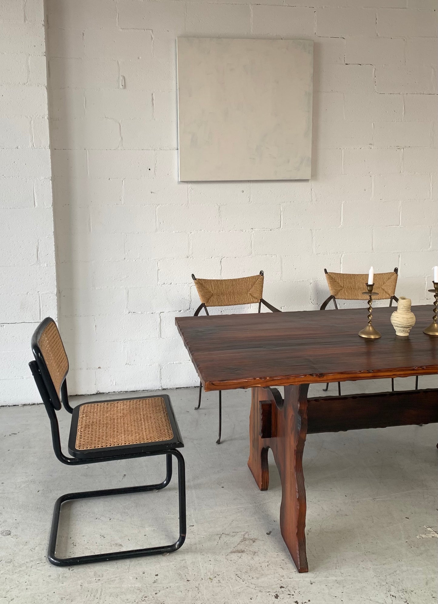 Hand Carved Spanish-Style Dining Table