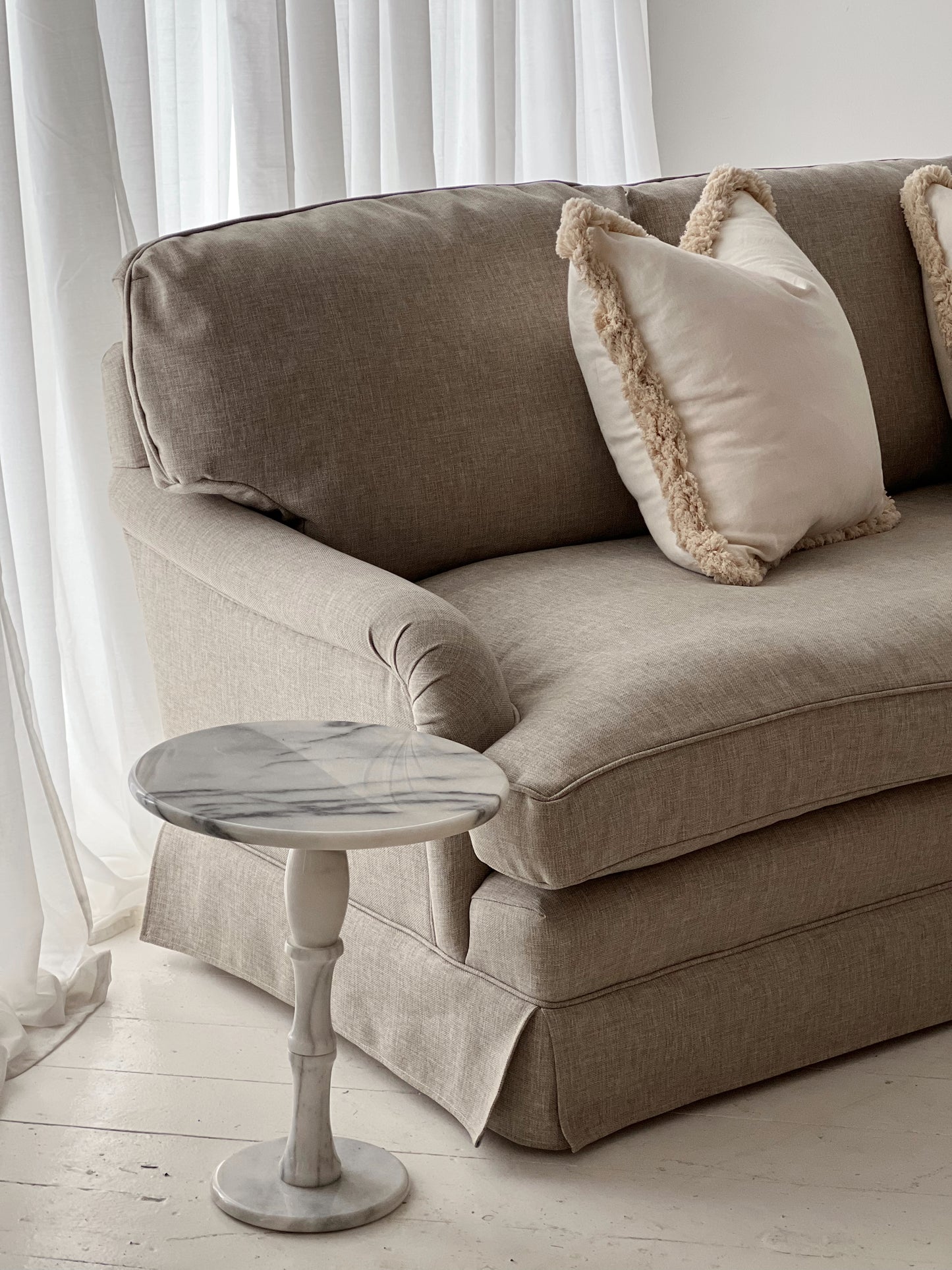 Oatmeal Linen Sofa