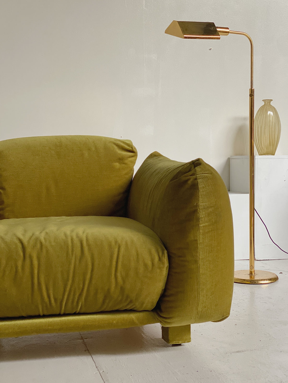 Chubby Velvet Lounge Chair