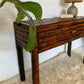 Vintage Bamboo Hall Table