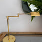 Vintage Brass Swing Lamp