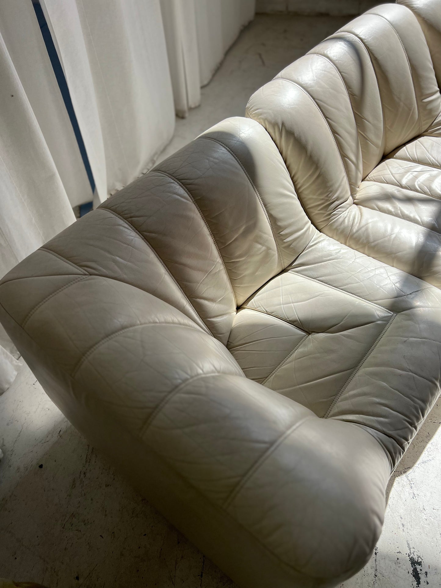 - Featherston Numero VII Modular Set - Cream Leather