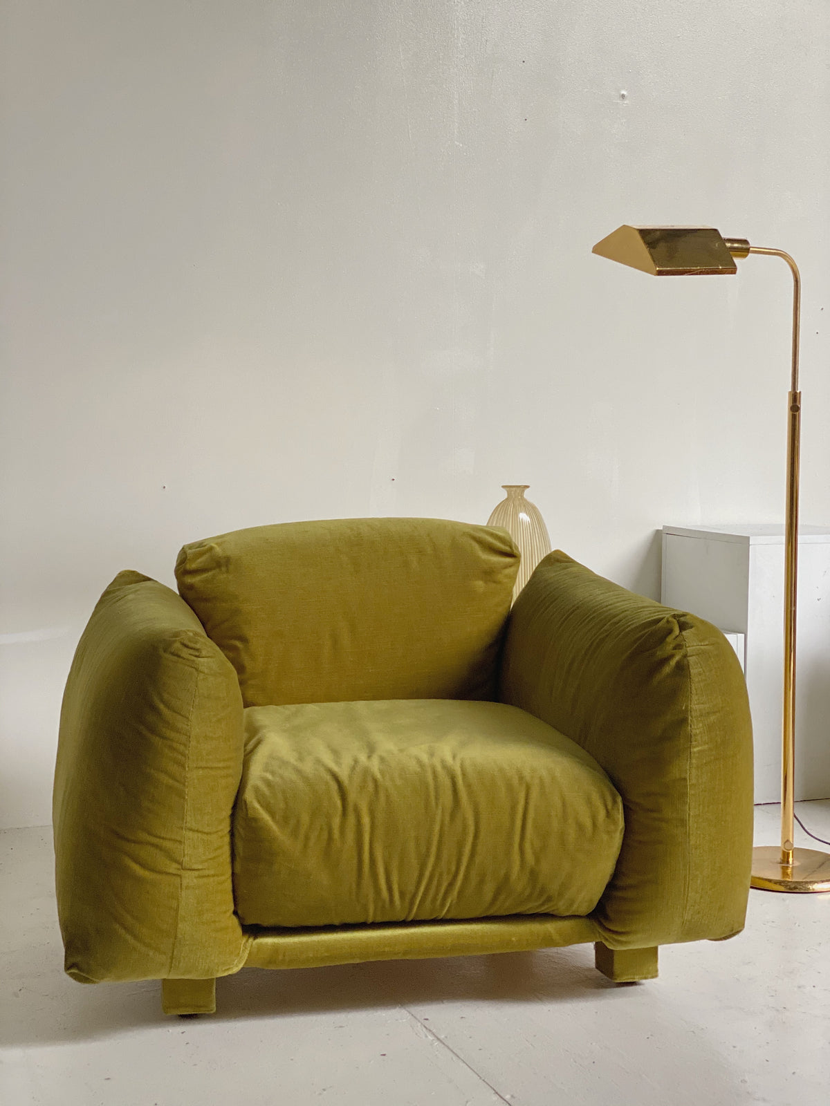 Chubby Velvet Lounge Chair