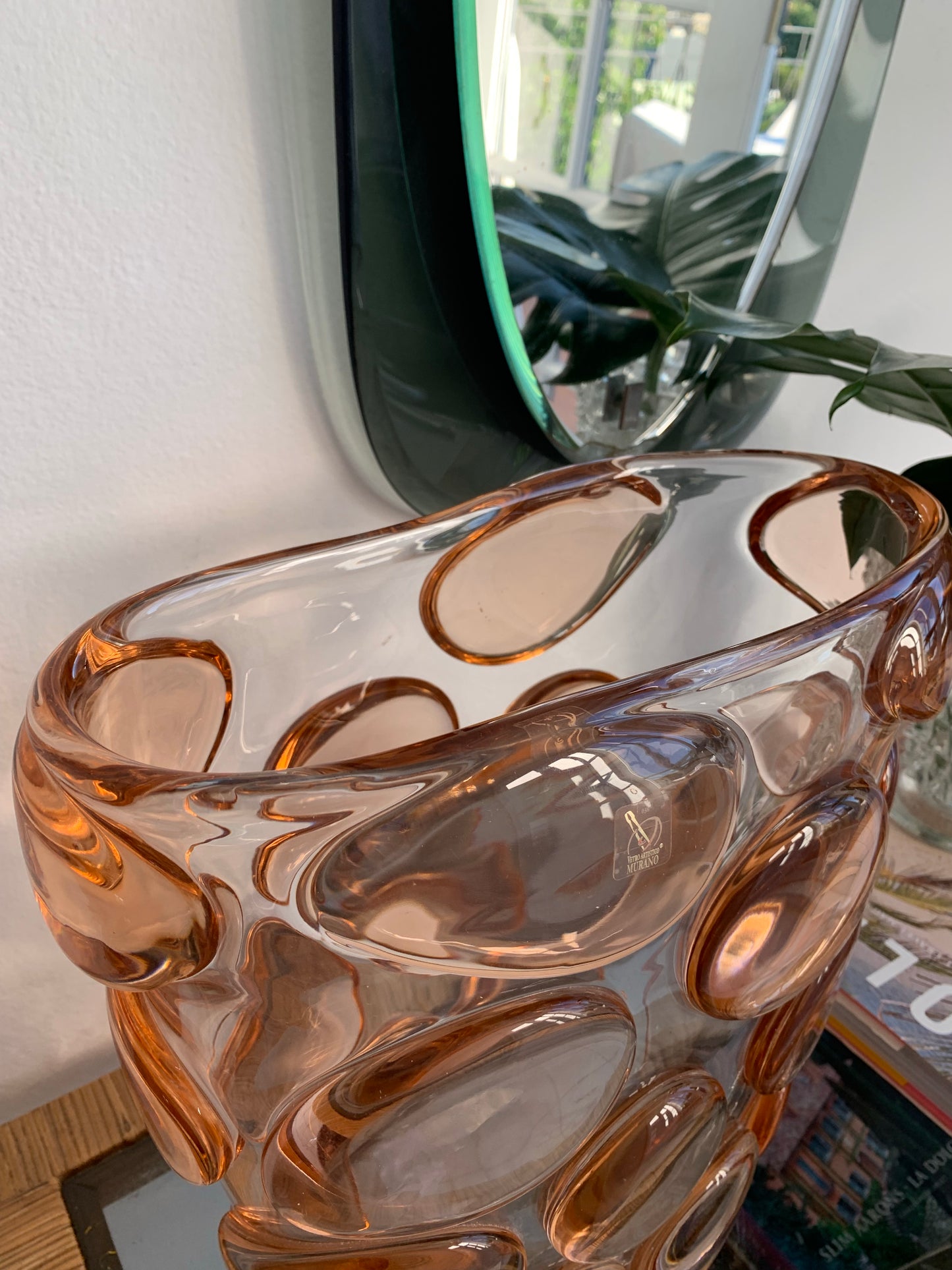 Authentic Italian Murano Glass Vase