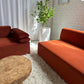 - Copper Velvet Modular Sofa Set