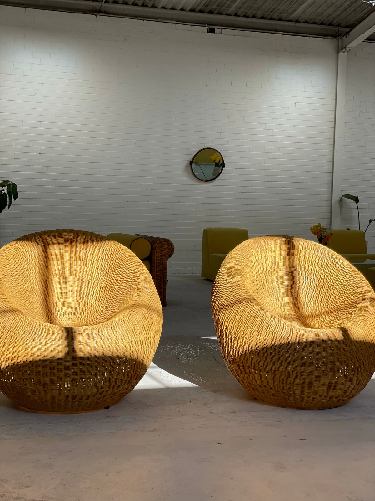 Cane Tub Chairs
