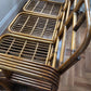 1950s Tropical Deco Pretzel Sofa