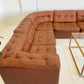 Vintage Leather Modular Sofa