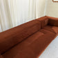 Vintage Fler Choc Velvet Modular Sofa / Bed