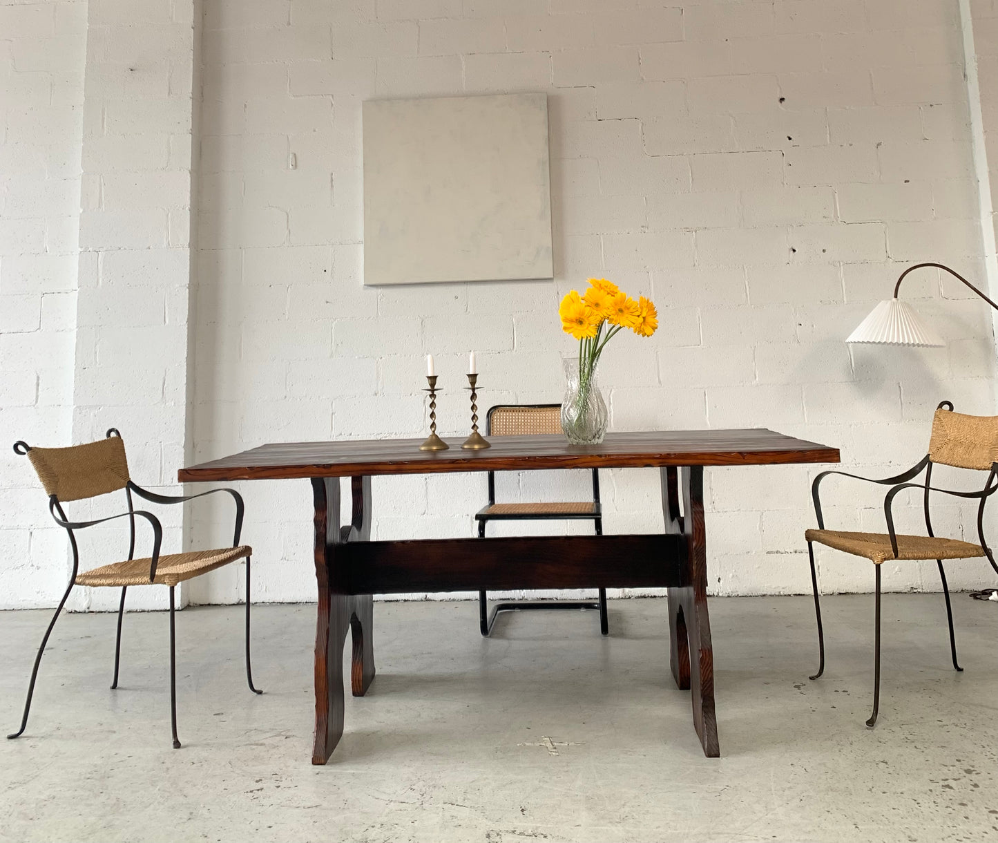 Hand Carved Spanish-Style Dining Table