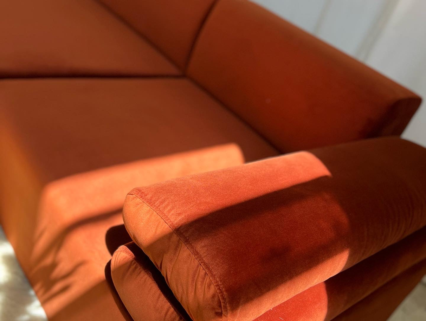 - Copper Velvet Modular Sofa Set