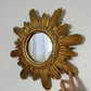 X Vintage Italian Sunburst Mirror
