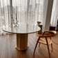 - Vintage Marble Dining Table