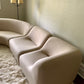 Featherston Numero VII Modular Sofa Reupholstered in Soft Wool