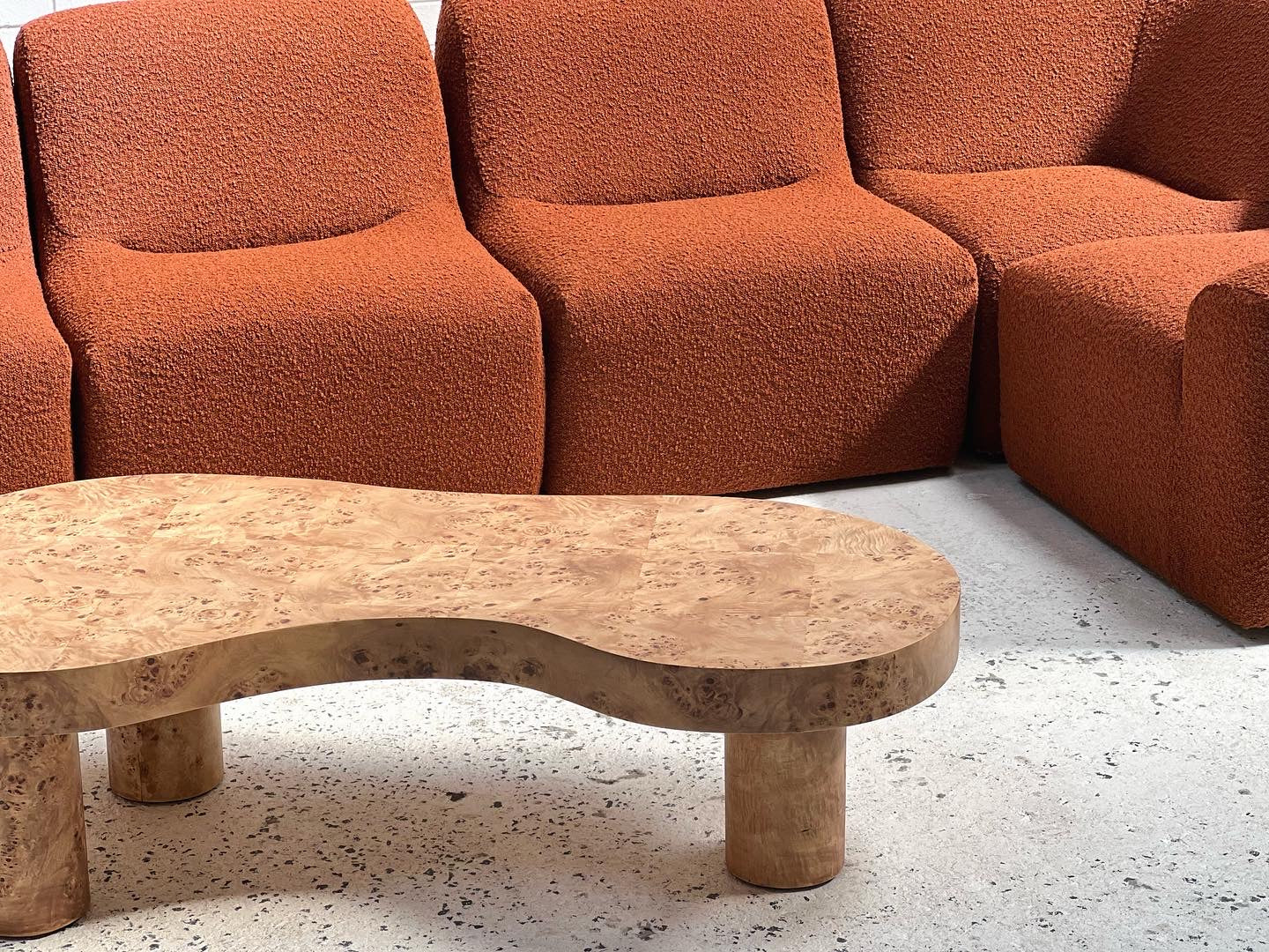 Bespoke Boucle Vintage Modular Sofa