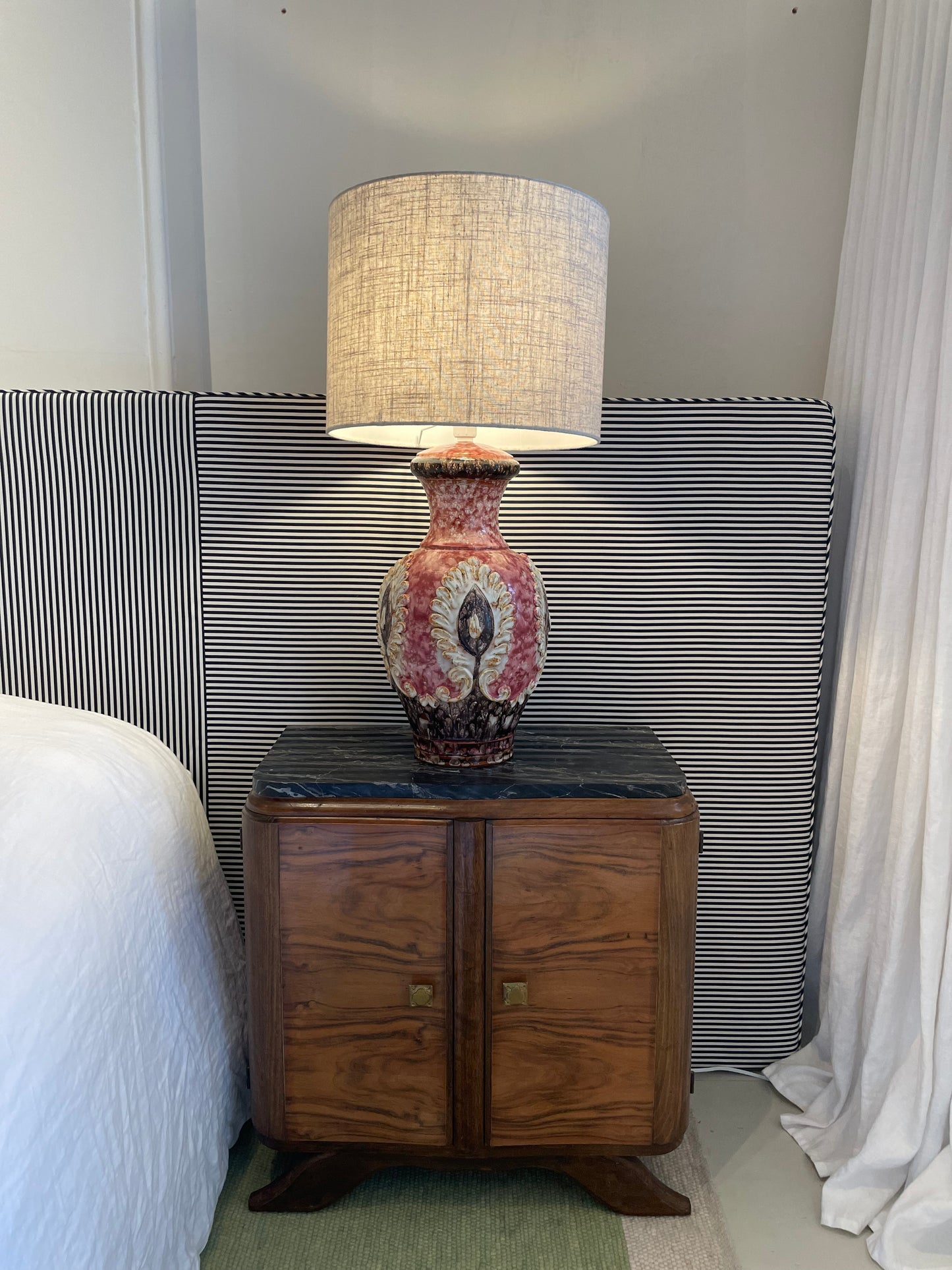 - Vintage Italian Handmade Statement Lamp - Three Available