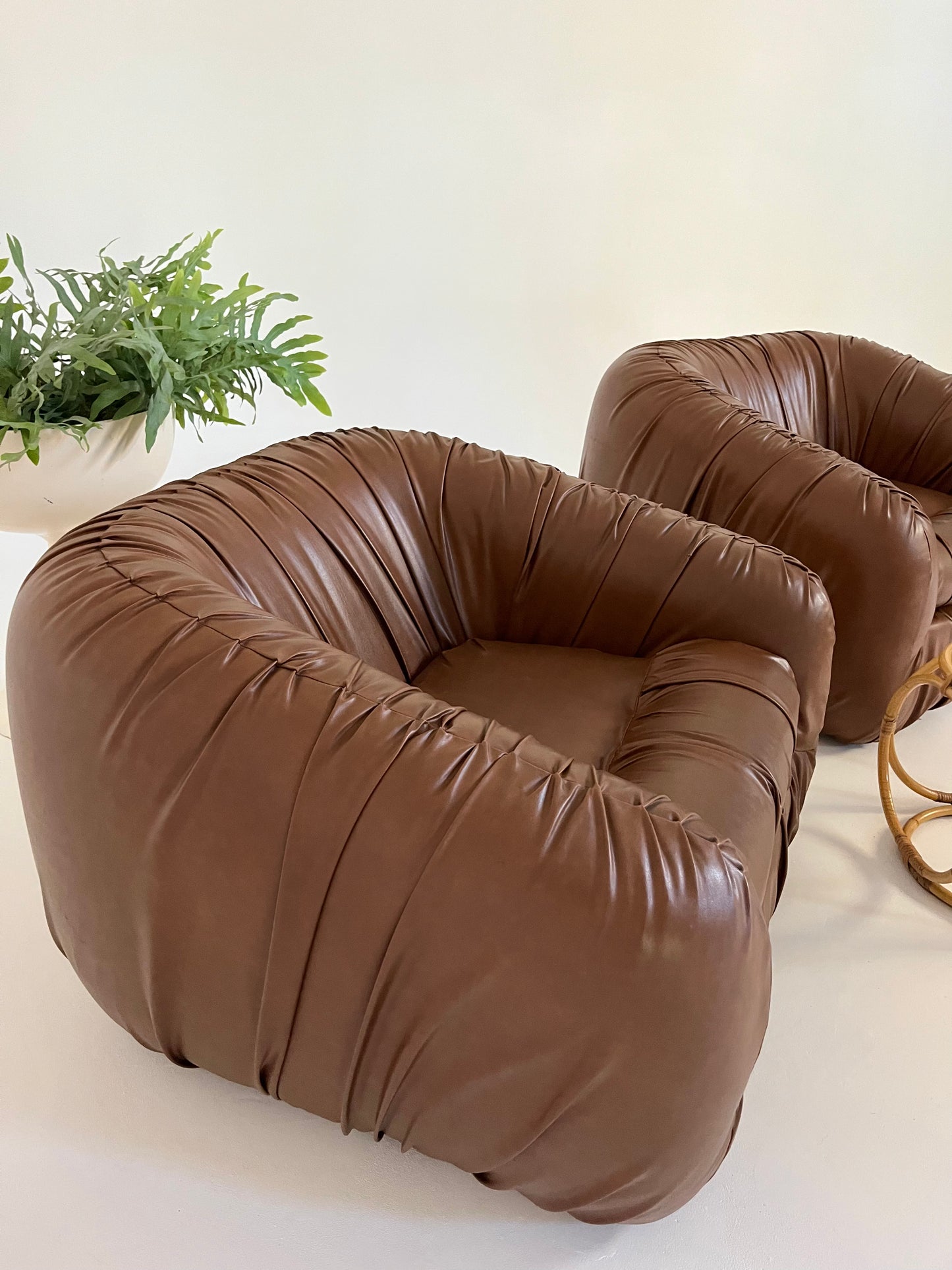 - Vintage Flerbelle Armchair - Two Available