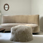 Bespoke Curved Sofa in Cashew Velvet
