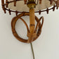 - 1960s French Bamboo Sconce by Louis Sognot