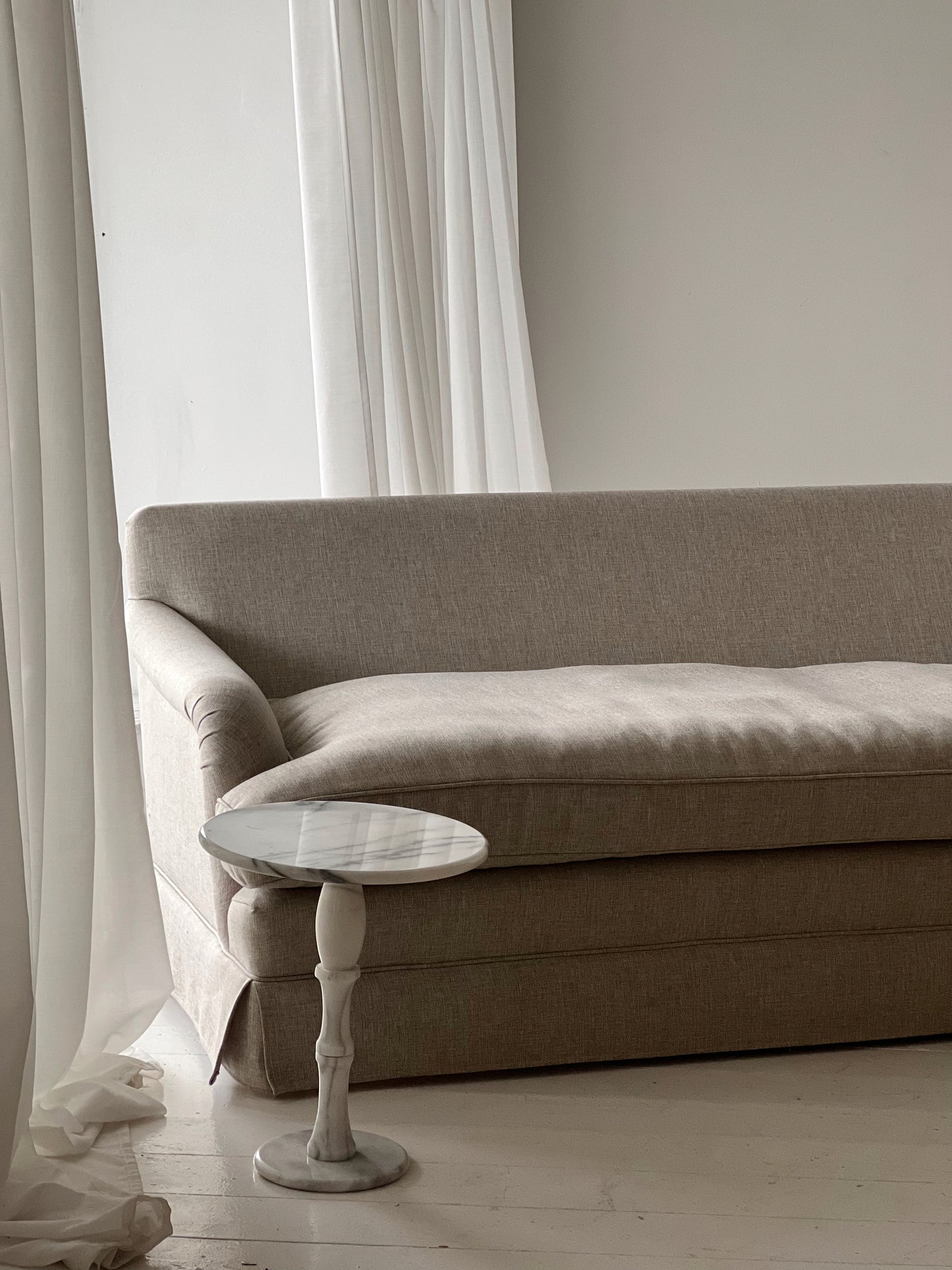 Oatmeal Linen Sofa