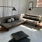 - Custom Italian Vintage Leather Sofa Set