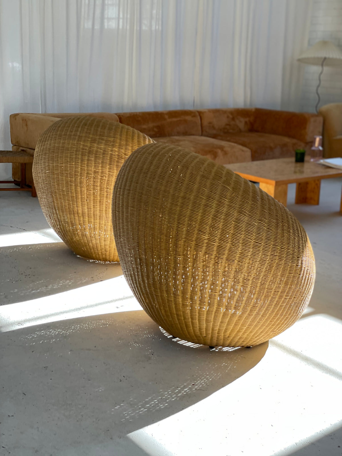 Cane Tub Chairs