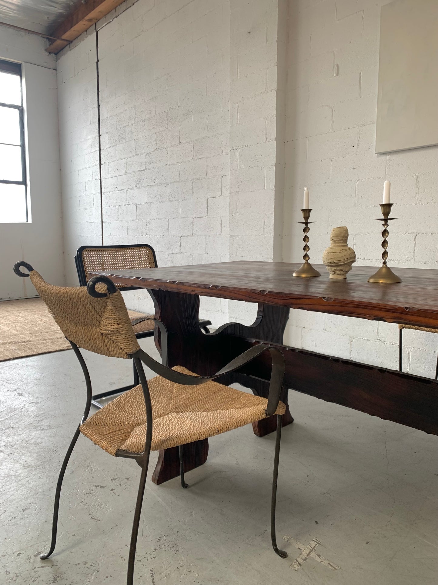 Hand Carved Spanish-Style Dining Table
