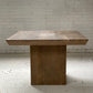 Brutalist Travertine Dining table