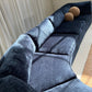 - Bespoke Curved Midnight Chenille Modular Sofa