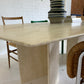 Vintage Travertine Dining Table