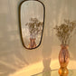 1950s Italian Brass Mirror