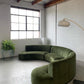 Bespoke Velvet Modular in Deep Botanical Green