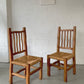 Four Wiggly Handmade Dining Chairs (Set)