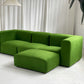 Mohair Velvet Modular Sofa
