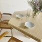 Italian Travertine Dining Table